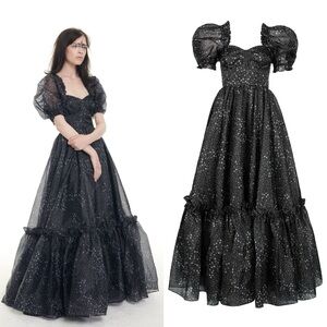 NWT Selkie Starry Night Ritz Gown Maxi Dress L